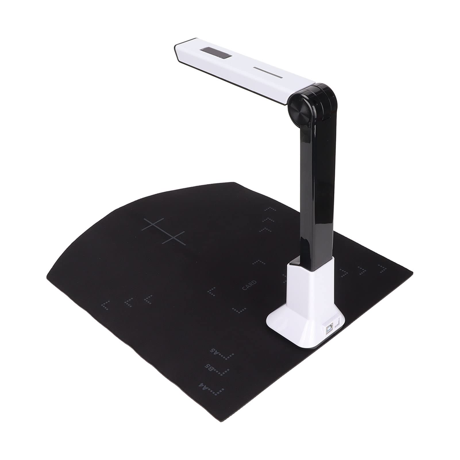 Videoconferenza versatile - Documentario Kamaras per riconoscimento Texos OCR, Camera per documenti USB portatile per insegnanti e nero