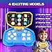 Acvens Handheld Dance Game,4 Mode,999 Level,Sensory Toys,Fast Puzzle Game,ADHD,Pop Fidget Toys for Kids Age 6-12,Birthday Gifts for Girls and Boys (Blue)