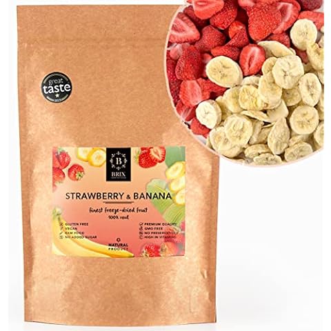 BRIX Freeze Dried Strawberry & Banana Mix Cover