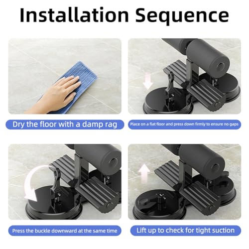 image for OSJuxaldor Ab Training Auxiliary Device, Multi-functional Adjustable A