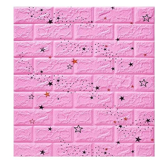 GAPTUR Foam 3D Ceiling Wallpaper for Bedroom, Hall, Living Room, Wall Stickers for Home Decors False Ceiling Wallpaper self-Adhesive Wallpaper (20, Pink brick) (B0CFYF2XC8) Amazon Price History, Amazon Price Tracker