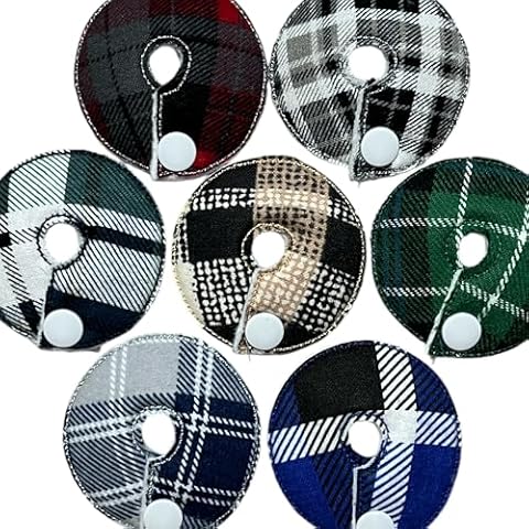 Cutie Button Pads G/j Tube Pad 7 Pack (Plaids Random picks) Cover