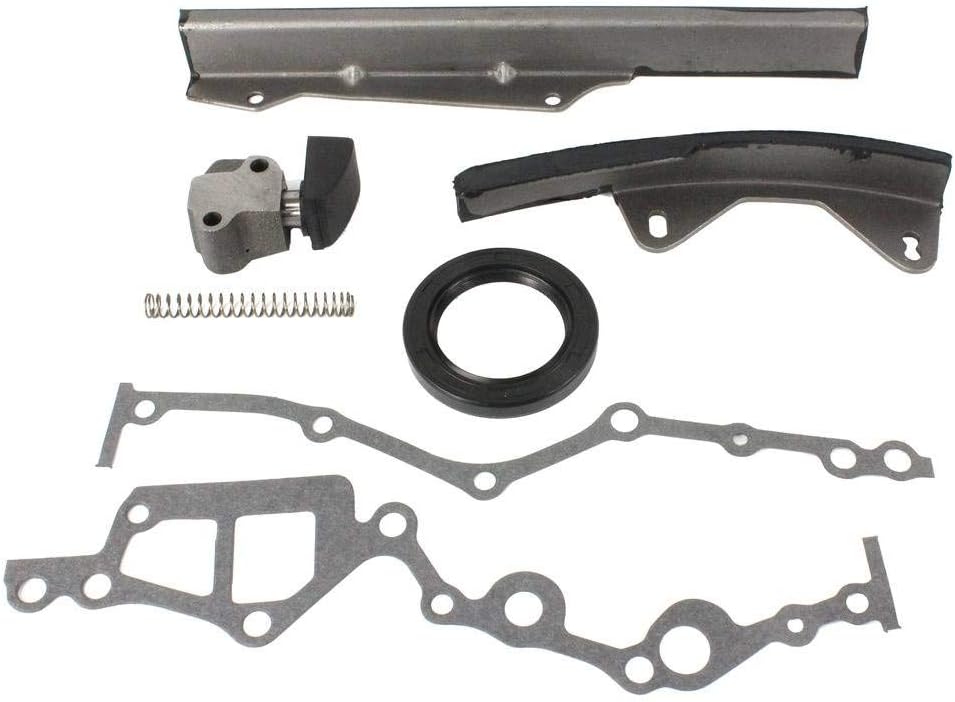 DNJ TK633 Timing Chain Kit for 1974-1980 Nissan 200SX, 510, 610 2.0L L4 8V SOHC 1952cc