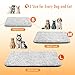 WanpeeGoo Self Warming Cat Bed, Heated Cat Bed, 2.0 Upgraded Thermal Foil Heating Pad, Plush Self-Heating Pet Mat for Crate, Floor, with Removable Washable Cover, Non-Slip, 15