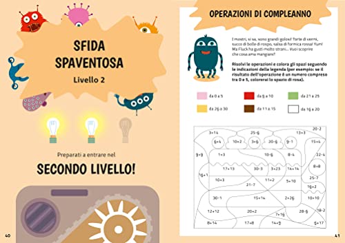 Mostri. Il Quaderno Di Giochi E Passatempi Per Divertirsi Ovunque! Gli Scaccianoia! Ediz. A Colori - 8