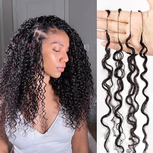 BLL Human Crochet Hair Kinky Curly For Black Women Pre-Separated ...