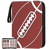 720 Pockets Football Card Binder with Sleeves fit for Baseball Cards, Trading Cards Album Cards...