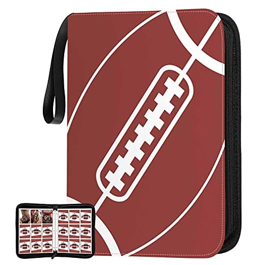 720 Pockets Football Card Binder with Sleeves fit for Baseball Cards, Trading Cards Album Cards Holder Protectors Set Fit for MTG, Yugioh, Sports, Football Card