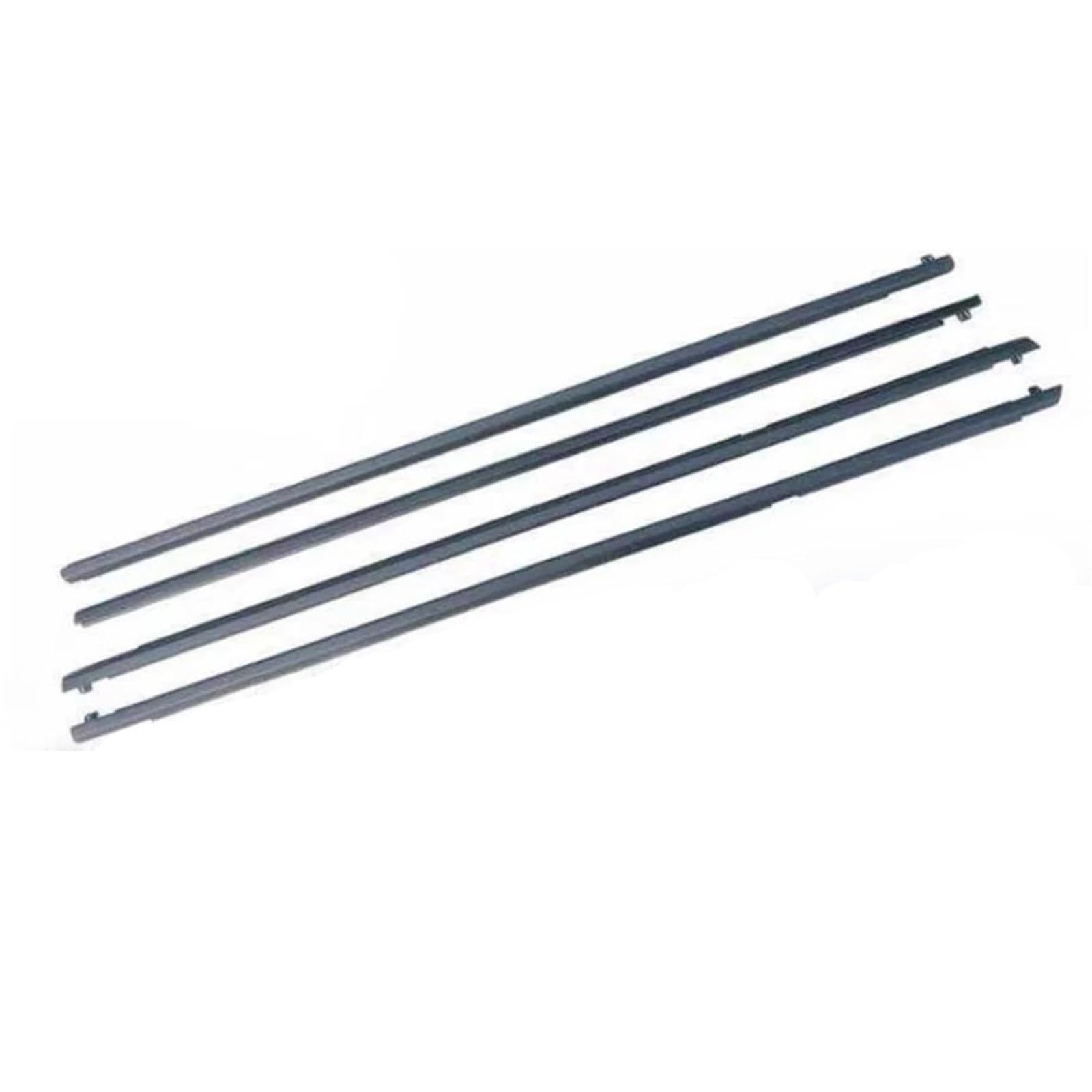Diqxlgs One Color 4Pcs Waterproof Pressure Strip Sealing Car Outer Windows Weatherstrip For Mazda 3 Sedan 2004-2009