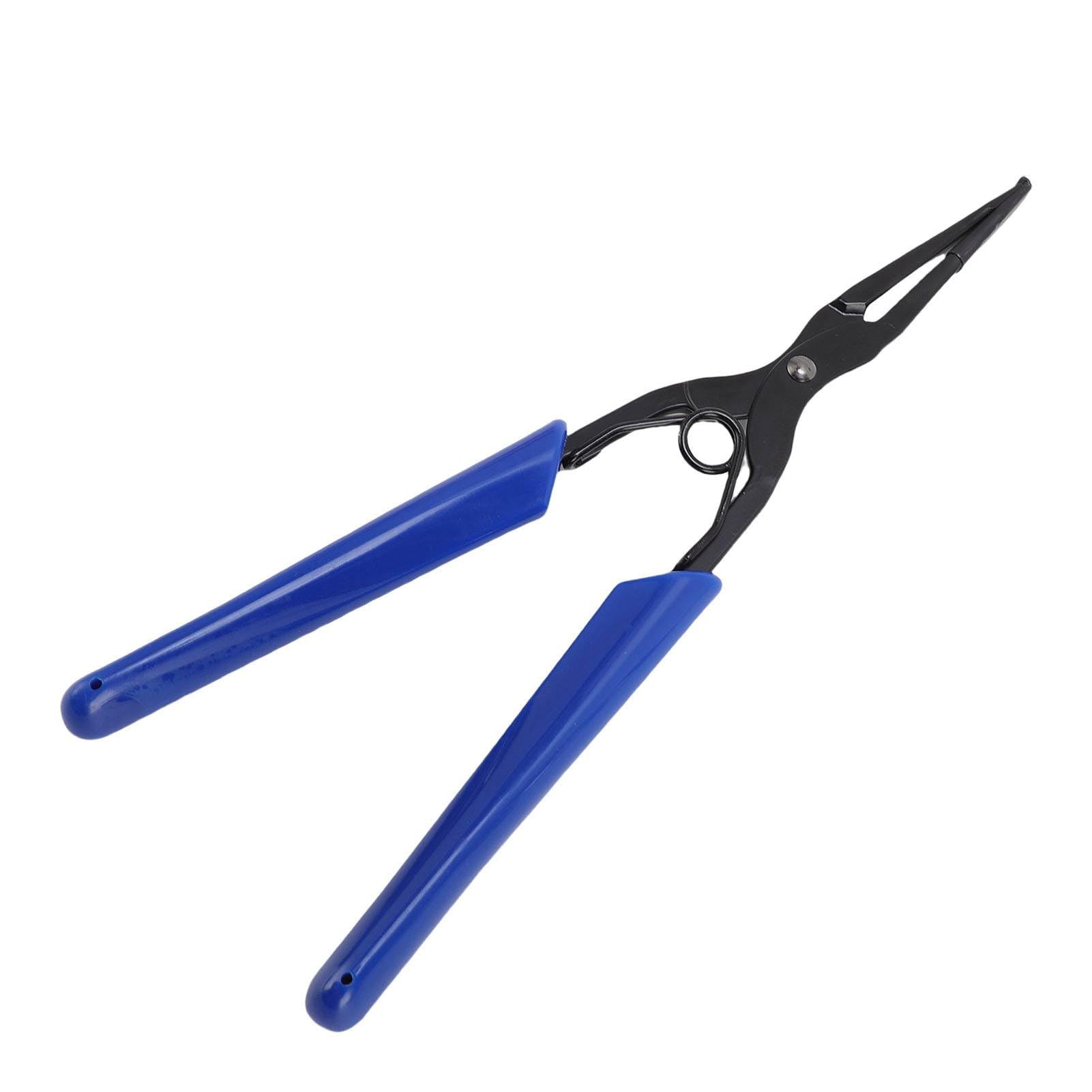 BORDSTRACT Pince à bec long pour bride de fibre optique, outil de prise et de débranchement de connecteur de fibre SC LC, longueur 22,3 cm/8,78 pouces, largeur 8,6 cm/3,39 pouces