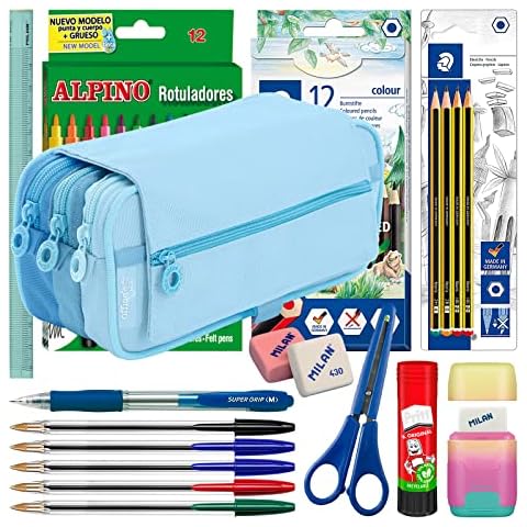 ColePack Blush 2022 Set aus Dreifach-Schulmappe Cover