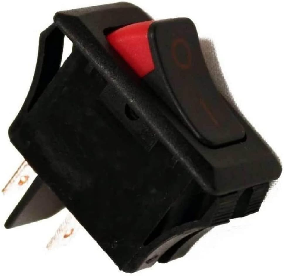Replacement Upright Vacuum Cleaner One Speed Rocker Electric Switch for Oreck XL Replaces for 75559-01 77242-01 Fits for XL2600HH XL2610HH XL2700HH U3770HH U3771HH U3720HR