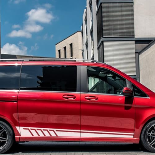 Autocollants en vinyle côté voiture pour masquer les rayures de porte - 5