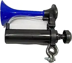 Corneta Buzina Jumbinho Forte Potente Azul Bicicleta Mini