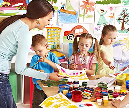 Teacher Pencil Earrings for Women Beaded Pencil Dangle Earrings Statement Rainbow Match Apple Earrings Back To School Jewelry Teacher Appreciation Gift4