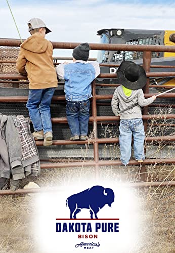 Dakota Pure Bison Meat Stick Pack Of 2 (8 Meat Sticks) Original Bison Jerky Sticks - Hormone And Antibiotic Free, 2 Pack #TOP6