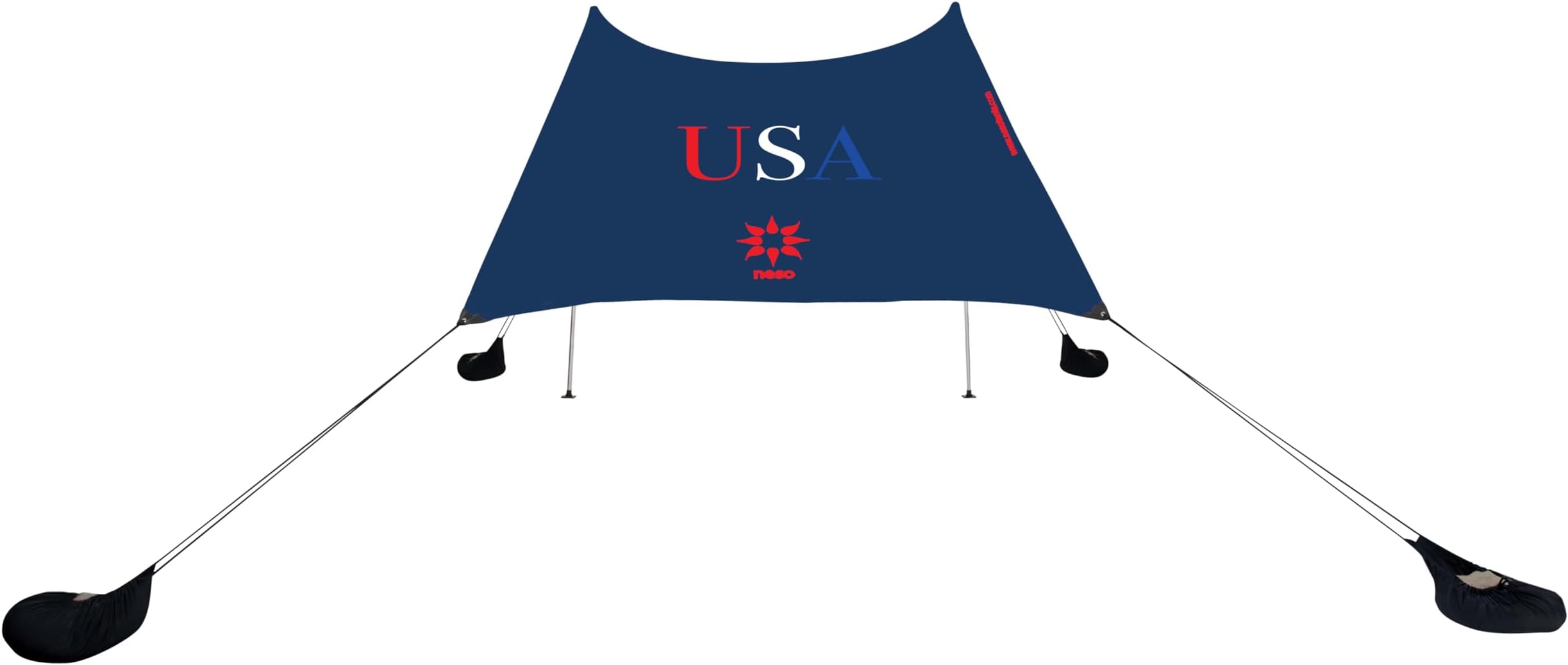 Neso Tents Beach Tent with Sand Anchor, Portable Canopy SunShade - 2.1m x 2.1m - Patented Reinforced Corners