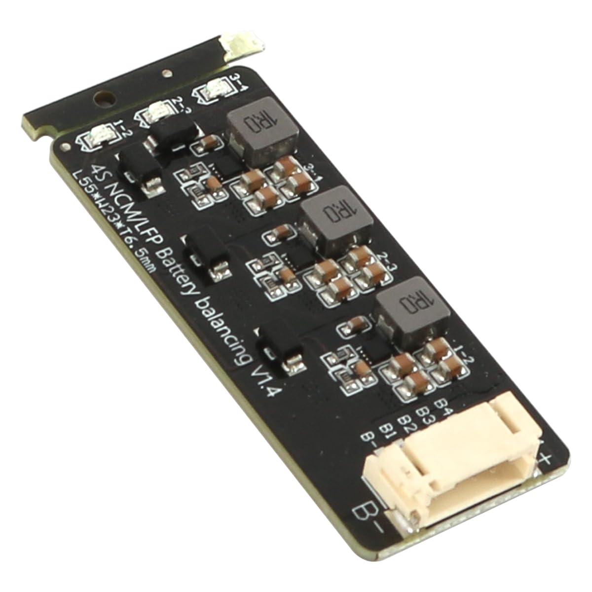 Équilibreur d'égaliseur de Batterie 4S 2,0 V-4,5 V 1,2 A Carte de Transfert d'énergie d'inductance Équilibreur d'égaliseur Actif au Lithium