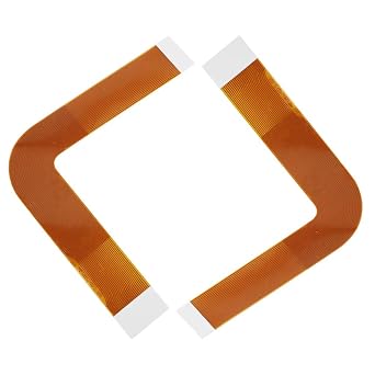 Ribbon Cable Slim Copper 2Pcs 7W Pickup Lens Flat Ribbon Flex Cable Repair Part for