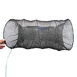 LQKYWNA Trampa De Cebo De Red De Pesca Grande Cangrejo Plegable Redes De Pescado Portátiles Trampa De Cangrejo para Pesca Al Aire Libre Langosta Camarones (B?15 * 15 * 27?)