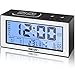 Produktbild SH.RATE Digitaler Wecker, Wecker Digitaluhr, einzigartiger Nachtsichtbildschirm, Tischuhr Alarm Clock mit großer Bildschirmanzeige, 2 Alarmen und Lautstärke Regelbar, 3 Alarmgruppen reisewecker