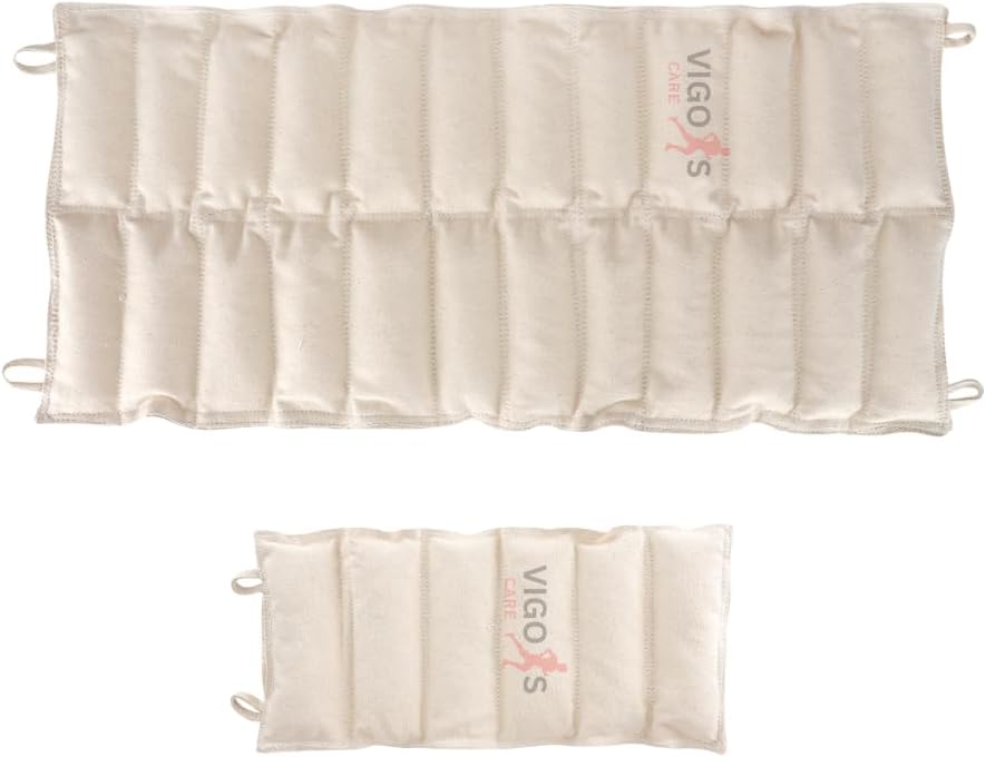 moist heat therapy hydrocollator pack for physiotherphy pain relief, hote pack bag for pain relief, steam hot pack set - Pack Of (Lumber_Wrist_2Pcs)