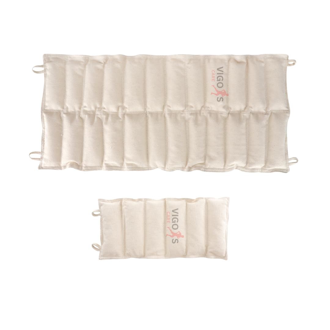 - moist heat therapy hydrocollator pack for physiotherphy pain relief, hote pack bag for pain relief, steam hot pack set - Pack Of (Lumber_Wrist_2Pcs)