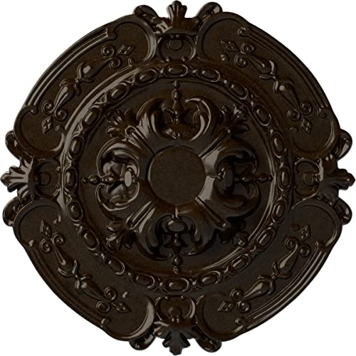 Image of Ekena Millwork CM17SOBZSDecorative Ceiling Medallions Modeled After Original Historical Patterns & Designs, Bronze