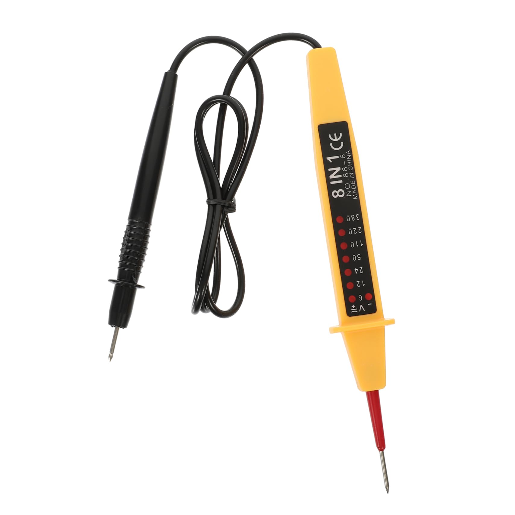 PartyKindom 5pièces Testeur De Tension Automatique Détecteur De Voltage Électrique Multifonction Pour Véhicules Outil Pratique De Diagnostic