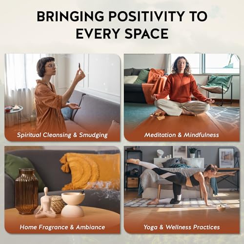 Alternative Imagination Palo Santo Sticks - Incense Sticks for Spiritual Cleansing, Stress Relief, Meditation Accessories, Home Fragrance - Sustainably Wild Harvested - Image 7