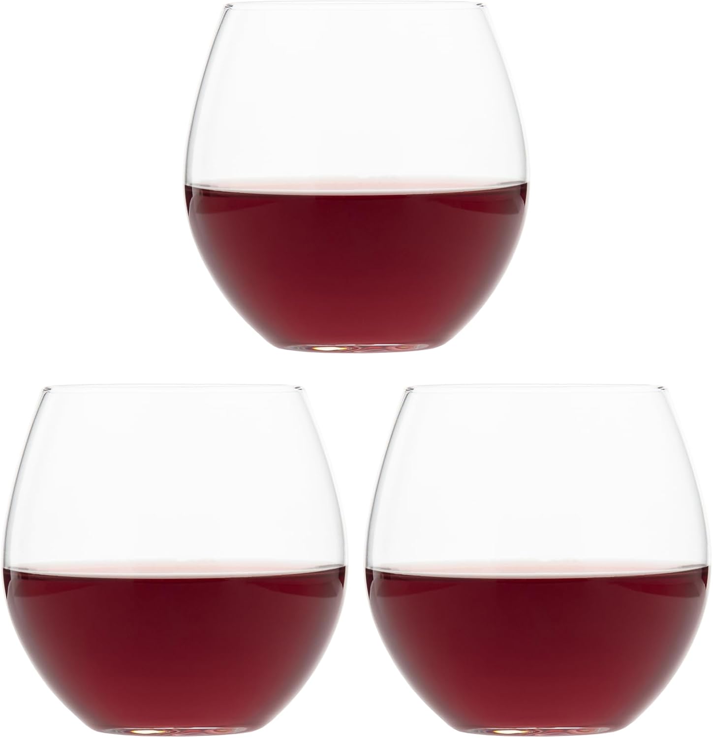 Toyo Sasaki Glass B-21122CS-JAN Fino Tumbler Glass, Approx. 13.4 fl oz (390 ml), Pack of 3, Clear, Made in Japan, HS Shatter-Resistant, Dishwasher Safe, Tumbler, Glass, Cup