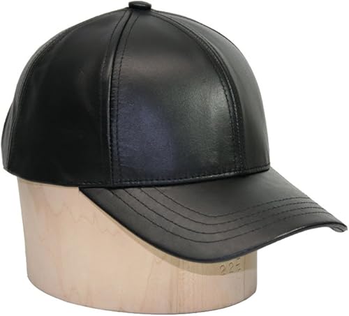 Miniatura 6 de Emstate Gorra de béisbol ajustable de piel de vaca auténtica fabricada en Estados Unidos