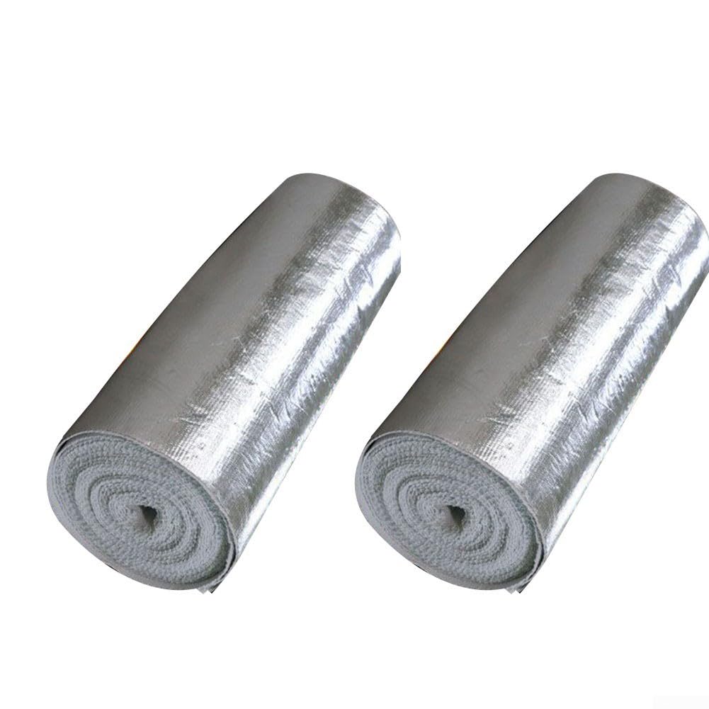 SPORTARC Couverture ignifuge résistante aux hautes températures, tissu ignifuge en fibre de céramique de 2 mm d'épaisseur, isolation thermique 1260 ℃