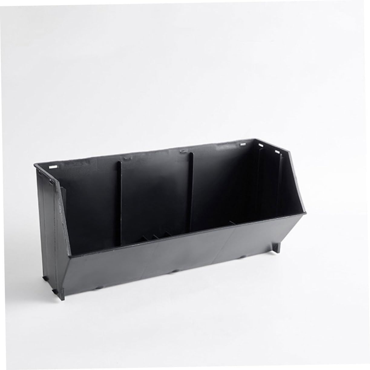 2pcs Vertical Wall Planters Plastic Hanging Flower Pots Outdoor Space-Saving Balcony Patio Garden Containers Sturdy Plant Holders for Greenery Decoration