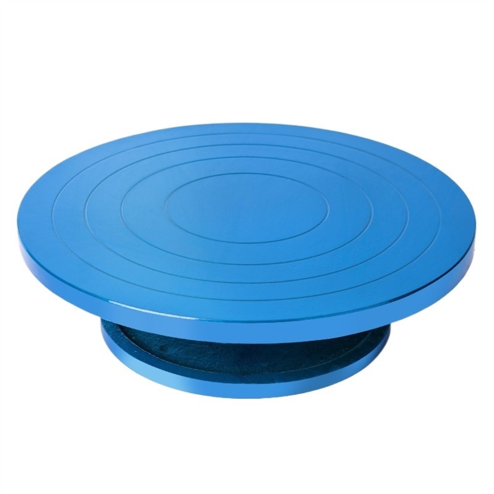 Drehscheibe TöPfern,TöPferscheibe Mini-Keramik-Tonskulptur, rotierende Plattform, Radwerkzeuge, Gusseisen, klein, beidseitig verwendbar, 15 cm(19 cm)