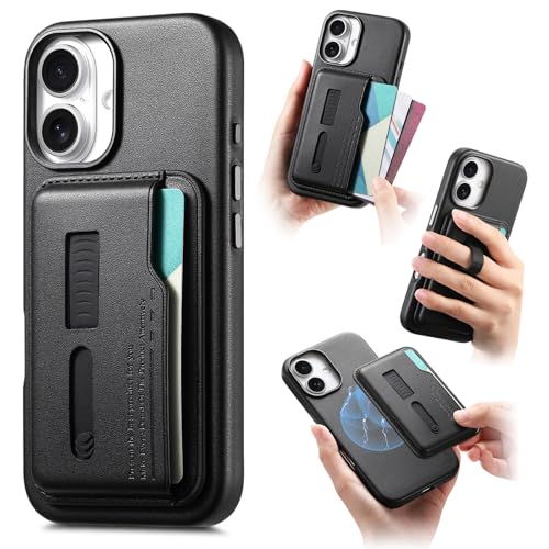 Coque iPhone 17 Pro avec dragonne et portefeuille amovible pour vos sorties