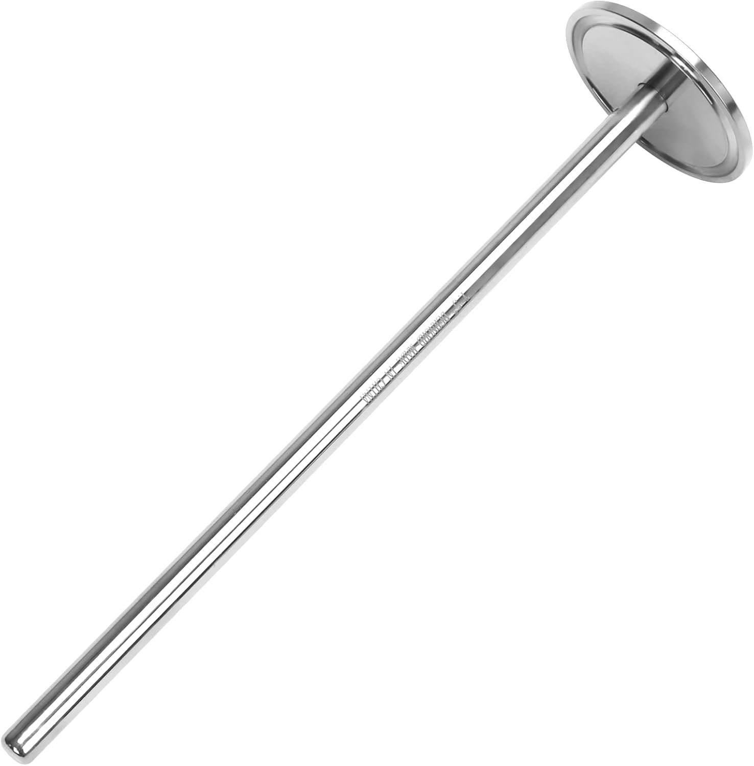 DERNORD 1.5 inch Tri Clamp Thermowell SS304 for Beer Fermenter Homebrew Solar Heater Boiler, 500mm Length