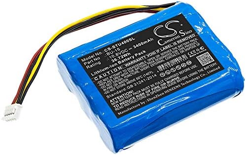 3400mAh Battery Replacement for Sumitomo T400S T-400S BU-15 10.8V