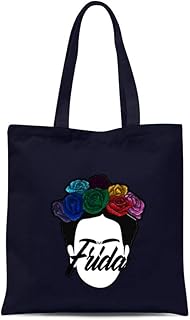 all sas Borsa shopper Frida Kahlo 100% tela di cotone stampa Made in Italy
