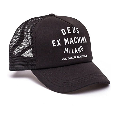 Deus Ex Machina - Milano Address - Gorra - Black