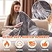 Lesguyor Heated Blanket Electric Full 72''X84'' Heating Blanket Electric Blankets with 6 Heating Levels 1-12 Hours Auto Off Machine Washable Fast Heating Blankets, Ideal Gifts for Winter Cold Days