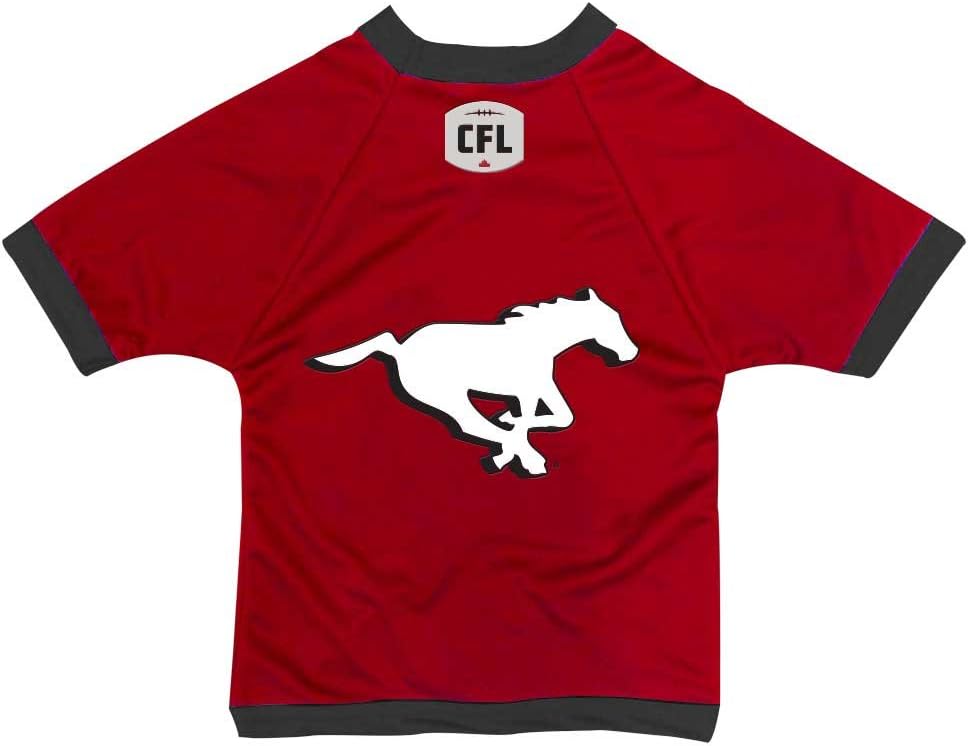 ALL STAR DOGS CFL Calgary STAMPEDERS Premium Jersey MED : Amazon.ca