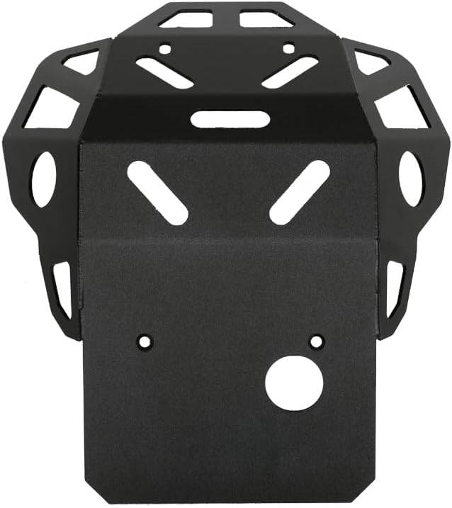 WR250R Skid Plate Compatible with YAMAHA WR250X WR250r 2008-2020 Aluminum Front SkidPlate Lower Engine Under Mud Guard Cover Protector (Black)