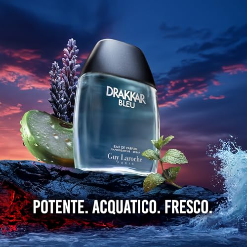 Guy Laroche Drakkar Bleu Eau De Parfum Per Uomo 100 Ml - 2