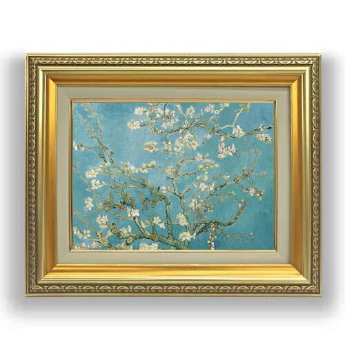 Amazon.co.jp: ゴッホ 花咲くアーモンドの木の枝 F4 油絵直筆