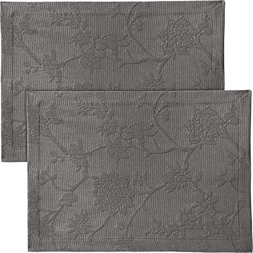 Erwin Müller Tischwäsche, Tischset 2er-Pack mit Jaquardmuster, Serie...