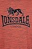 Lonsdale London Gargrave Men's T-Shirt Anthracite Basics, Casual Wear, Streetwear Orange/Black #3