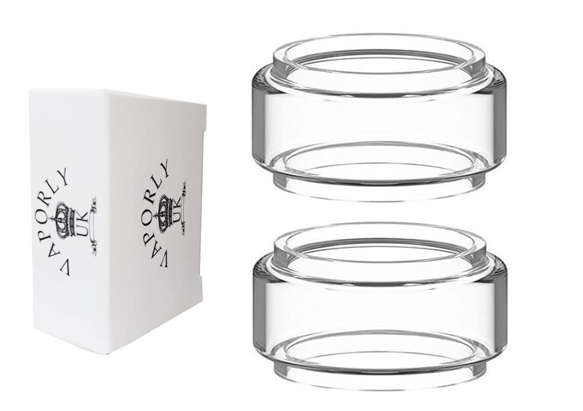 2 x Bubble Glass Compatible with SMOK T-Air Subtank Vape Tank Replacement TAir