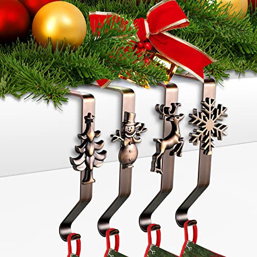 Spectabilis Christmas Stocking Holders For Mantle, Stocking Hanger For Christmas Party Decoration, Gothic Home Decor, Surprise Kids By Hanging Stockings With Gifts, More Christmas Atmosphere #TOP7