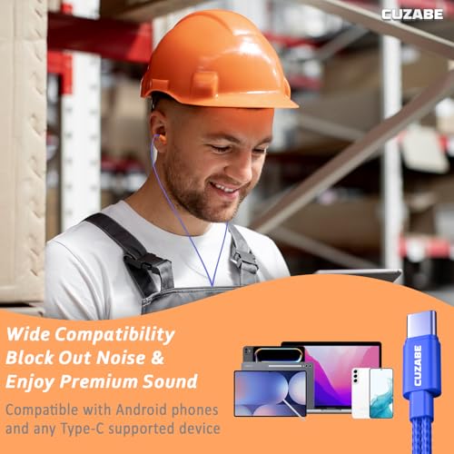Cuzabe Wired Earplug Headphones